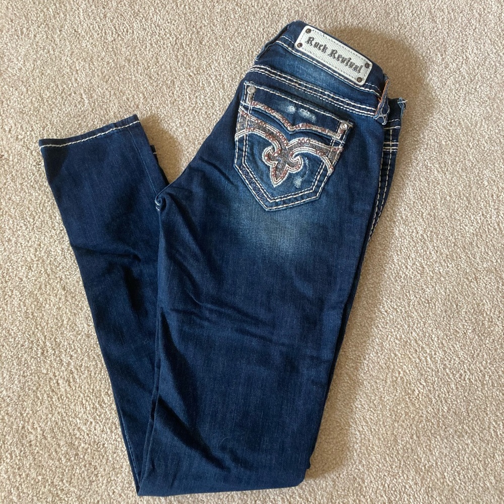Women’s Rock Revival Skinny Jeans